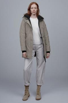 Chamarras Canada Goose Mujer Mexico - Victoria Abrigos Beige GZ4631782